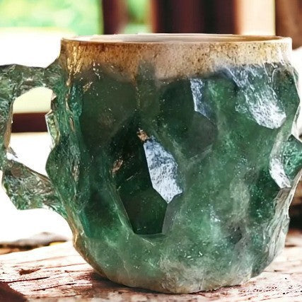 400ml Resin Mineral Crystal Coffee Mugs With Handles Elegant Fake Mineral Crystal Cup For Workplace Home Decor Christmas Gift Kitchen Gadgets 400ml Resin Mineral Crystal Coffee Mugs With Handles Elegant Fake Mineral Crystal Cup For Workplace Home Decor Christmas Gift Kitchen Gadgets